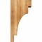 Ekena Millwork Mediterranean Rough Sawn Corbel, Western Red Cedar, 6"W x 12"D x 24"H COR06X12X24MED00RWR - alternate 2